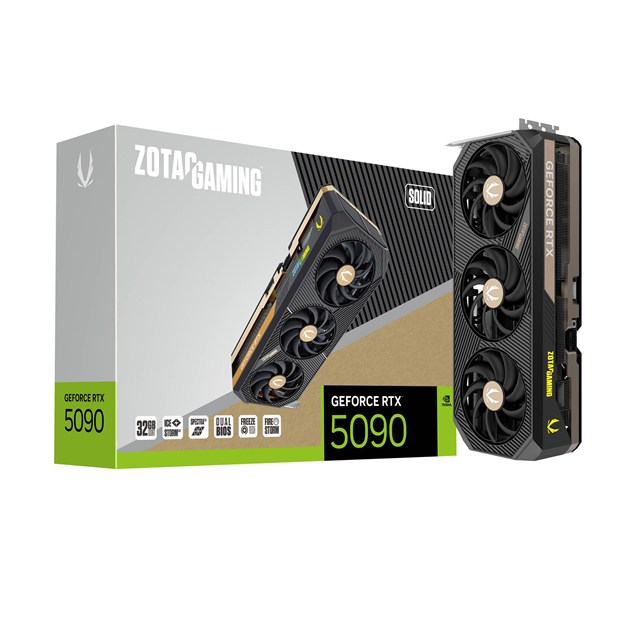 Zotac GeForce RTX 5090 SOLID 32GB GDDR7 Graphics Card