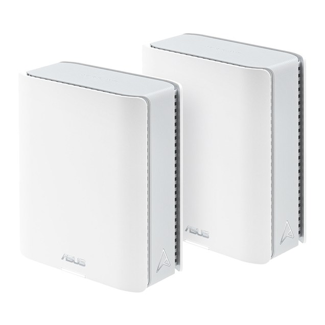 ASUS ZenWiFi BT8 Tri-band WiFi 7 Smart AiMesh Extendable Router, Dual Pack