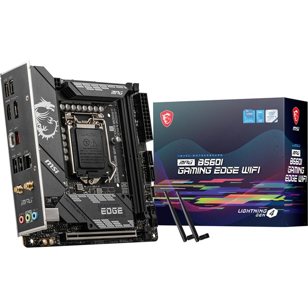 MSI MPG B560I GAMING EDGE WIFI ITX Motherboard for Intel LGA1200