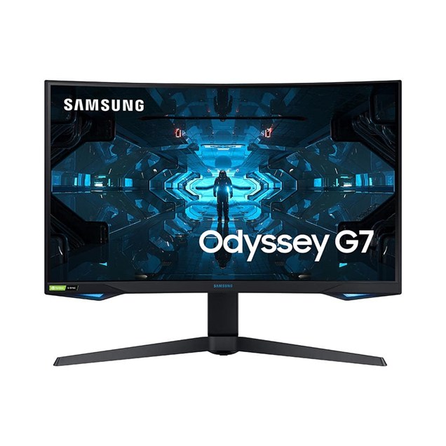 Samsung Odyssey G7 27" QHD Curved Gaming Monitor - VA, 240Hz, 1ms, HDMI, DP