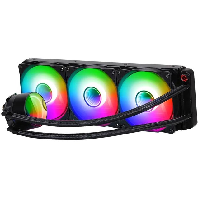 CiT Pro Glacier 360mm All in One Liquid CPU Cooler in Black