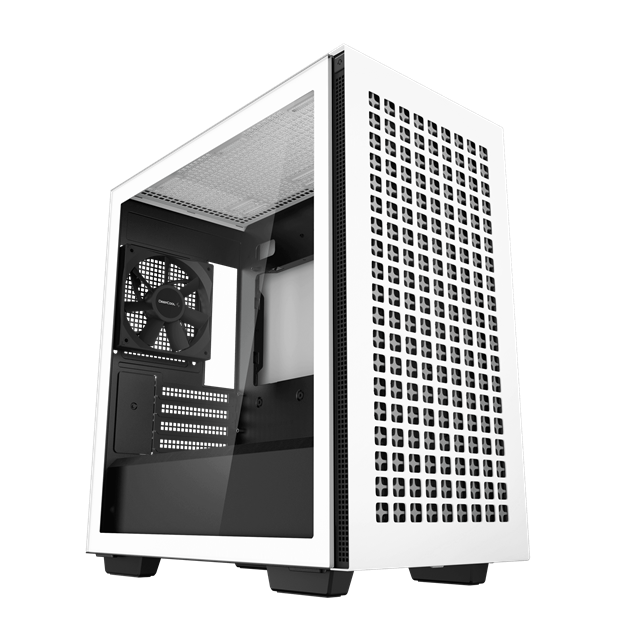 DeepCool CH370 WH Mid Tower Case - Black 
