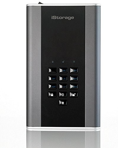 1TB iStorage diskAshur DT2 Desktop External Hard Drive - USB 3.2 Gen 2