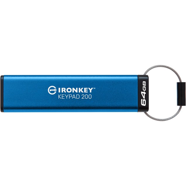64GB Kingston IronKey Keypad 200 USB 3.0 Flash Drive