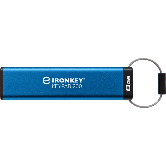8GB Kingston IronKey Keypad 200 USB 3.0 Flash Drive