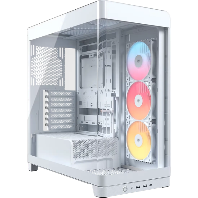 Corsair FRAME 4500X RS-R ARGB Mid Tower Gaming Case - White 
