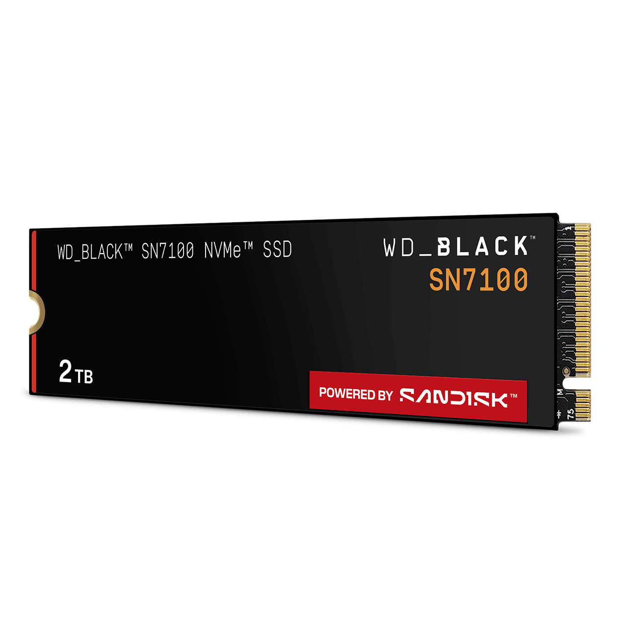 [新品未開封]WD_BLACK SN7100 SSD 2TB PCIe GEN4 Western Digital WD_BLACK SN7100 2TB PCIe Gen4 x4 NVMe SSD - CCL