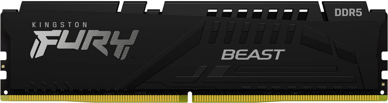 Kingston FURY Beast 16GB DDR5 Desktop Memory, 1 x 16GB, 5200MHz
