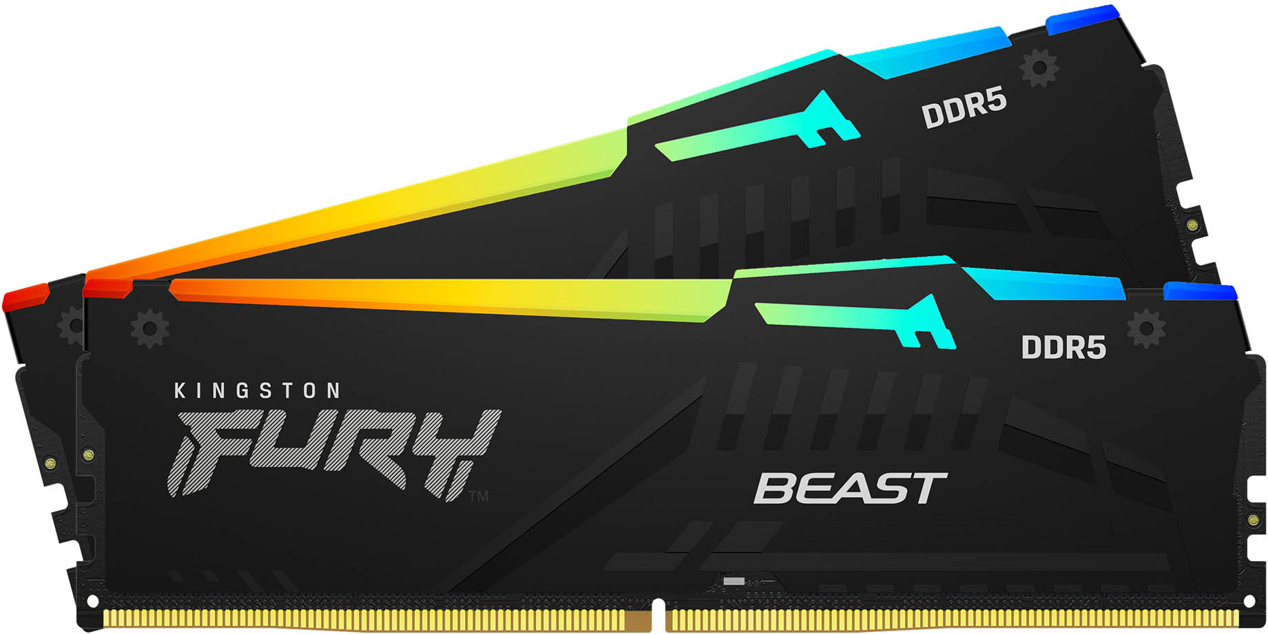 Kingston FURY Beast RGB 32GB DDR5 Dual Channel Desktop Memory DIMM