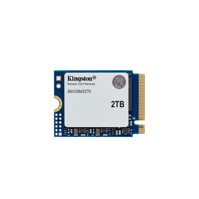 2TB Kingston NV3 M.2 2230 PCI Express 4.0 x4 NVMe Solid State Drive