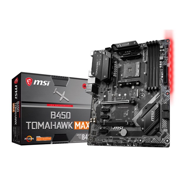 MSI B450 TOMAHAWK MAX ATX Motherboard for AMD AM4 CPUs