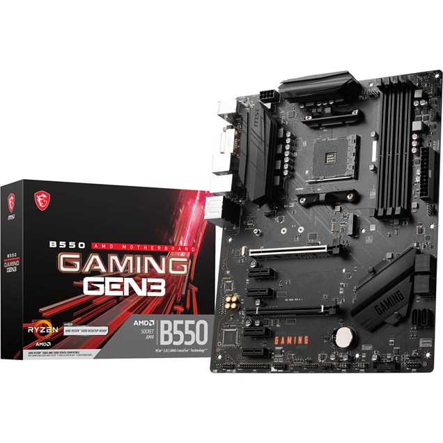 MSI B550 GAMING GEN3 ATX Motherboard for AMD AM4 CPUs