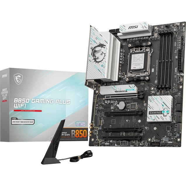 MSI B850 GAMING PLUS WIFI ATX Motherboard for AMD AM5 CPUs