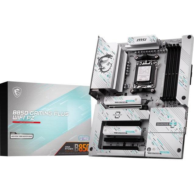 MSI B850 GAMING PLUS WIFI PZ ATX Motherboard for AMD AM5 CPUs