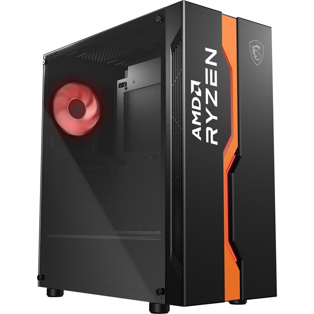 MSI MAG VAMPIRIC 011C Mid Tower Gaming Case - Black USB 3.0