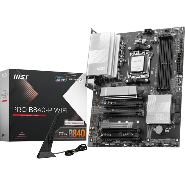 MSI PRO B840-P WIFI ATX Motherboard for AMD AM5 CPUs