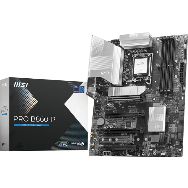MSI PRO B860-P ATX Motherboard for Intel LGA1851 CPUs