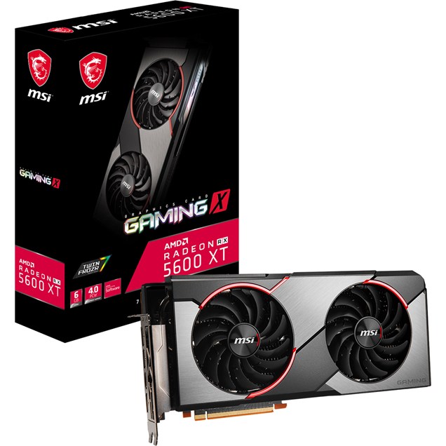 MSI Radeon RX 5600 XT GAMING X OC 6GB Graphics Card