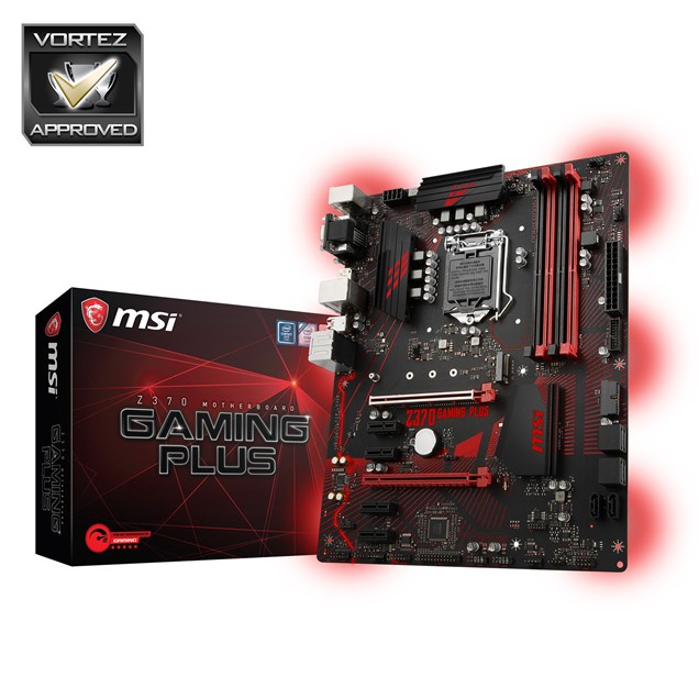 MSI Z370 GAMING PLUS ATX Motherboard for Intel LGA1151 CPUs