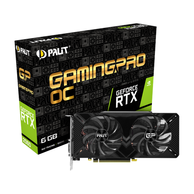 Palit GeForce RTX 2060 GamingPro OC OC 6GB Graphics Card