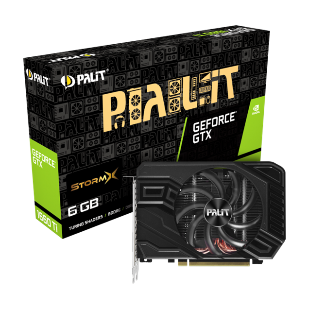 Palit GeForce GTX 1660 Ti StormX 6GB Graphics Card