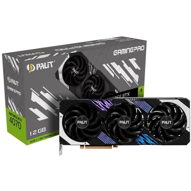 Palit GeForce RTX 4070 GamingPro 12GB Graphics Card