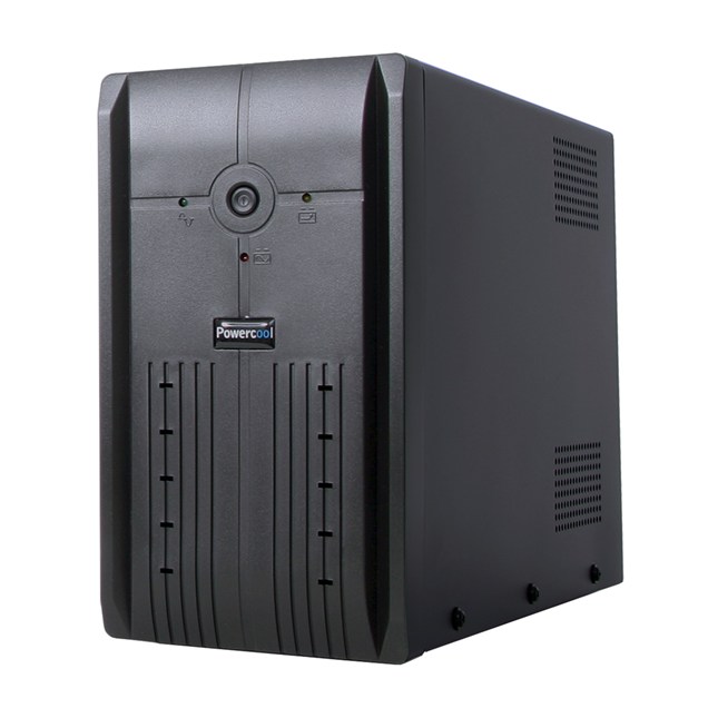 Powercool Smart UPS 1200VA - 3 x UK Plug, 3 x IEC, 2 x RJ45, USB, LED indicators