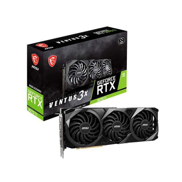 MSI GeForce RTX 3070 Ti Ventus 3X OC 8GB Graphics Card