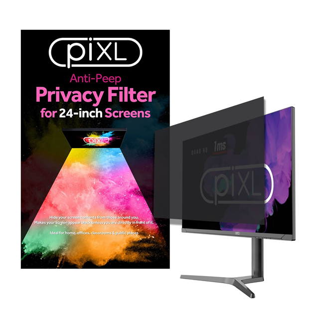 piXL 24-Inch Monitor Privacy Screen, Anti-Glare, Anti-Peep