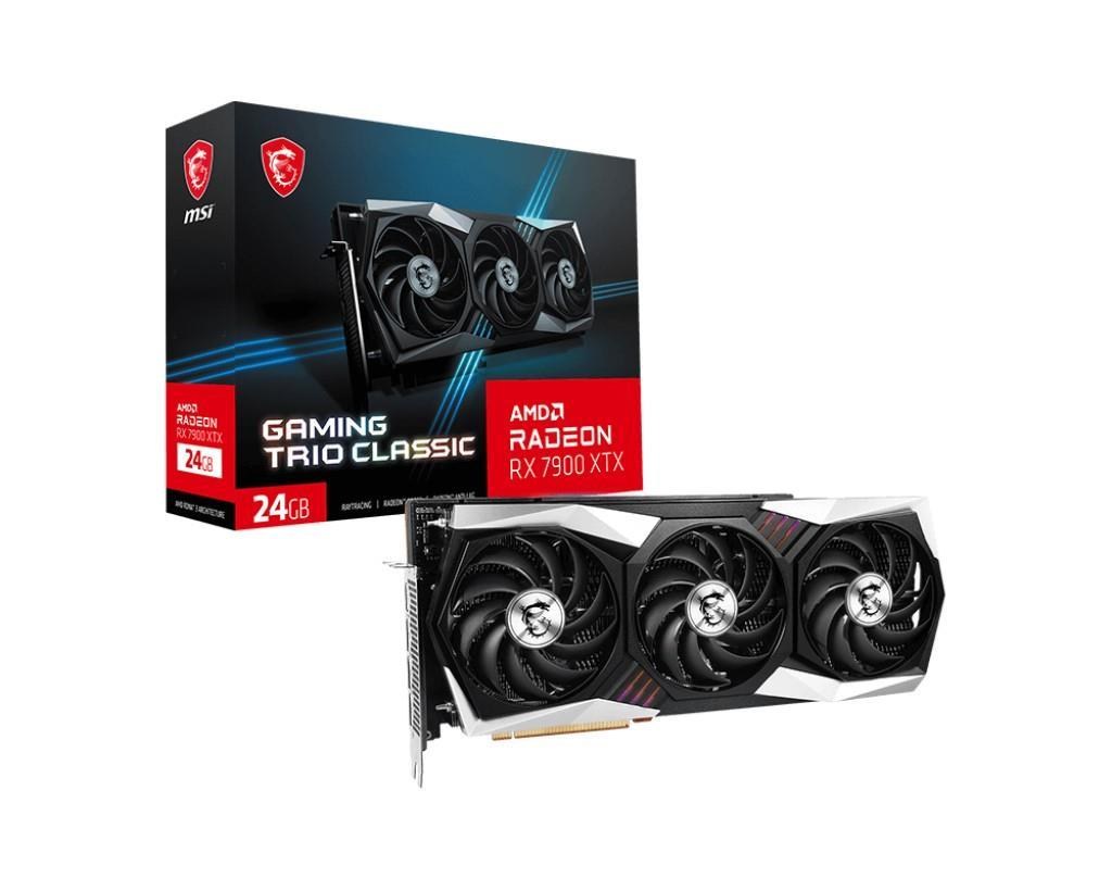 MSI Radeon RX 7900 XTX 24G Gaming Trio Classic Graphics Card - CCL ...