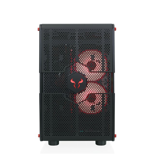 Riotoro Morpheus Mid Tower Gaming Case - Black 