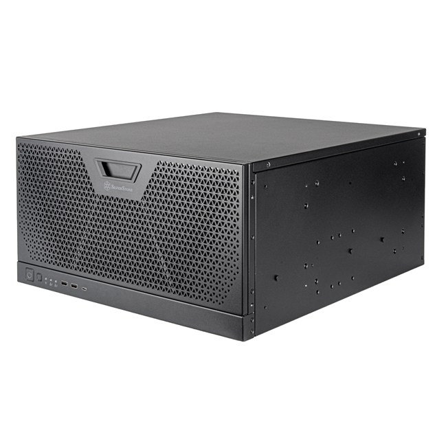 Silverstone RM51 5U Rackmount Server Case - Black 