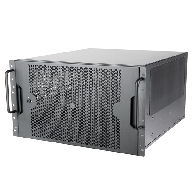 Silverstone RM600 Rackmount Server Case - Black 