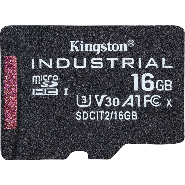 16GB Kingston Industrial UHS-1 (U3) microSD Card 