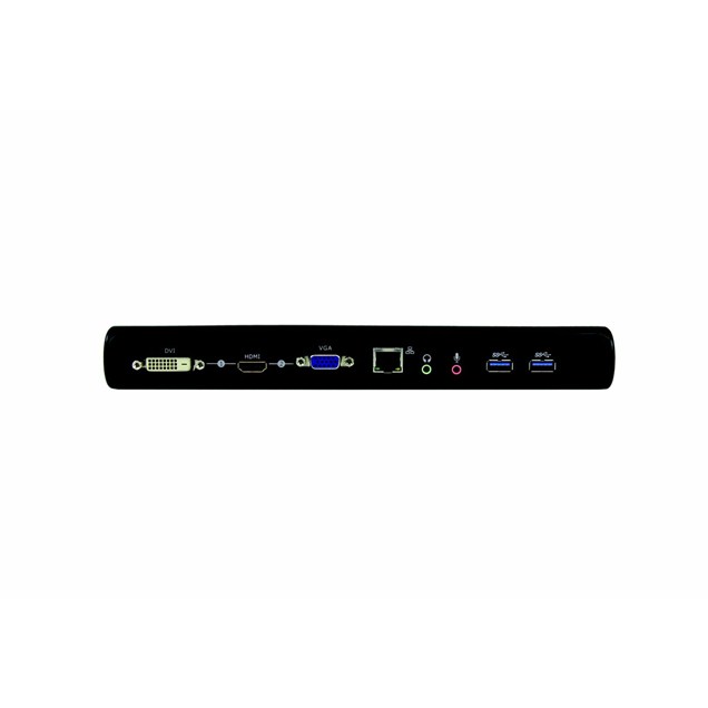 StarTech.com HDMI DVI VGA Dual Video Universal USB 3.0 Laptop Docking Station