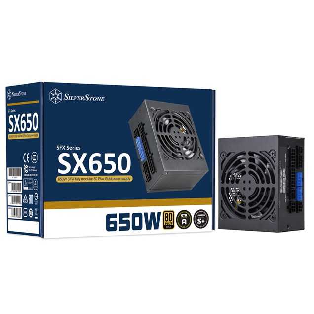650W Silverstone SX650-G Modular 80 Plus Gold PSU