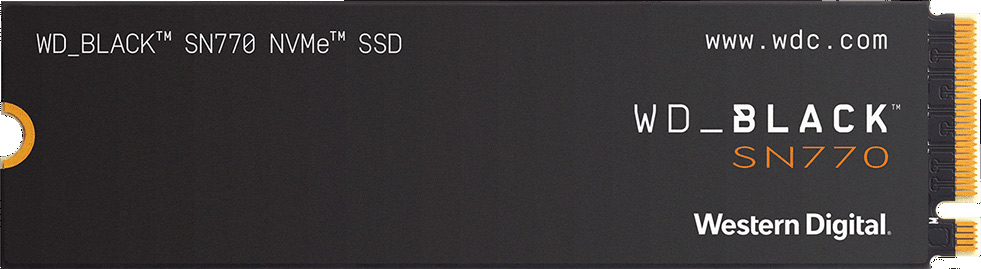 WD_BLACK SN770 1TB Solid State Drive, M.2 2280, PCIe Gen4 x4 NVMe