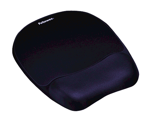 Fellowes Memory Foam Mouse Pad Wrist Rest - Sapphire