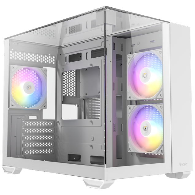 Antec CX600M Trio ARGB Mini Tower Gaming Case - White 