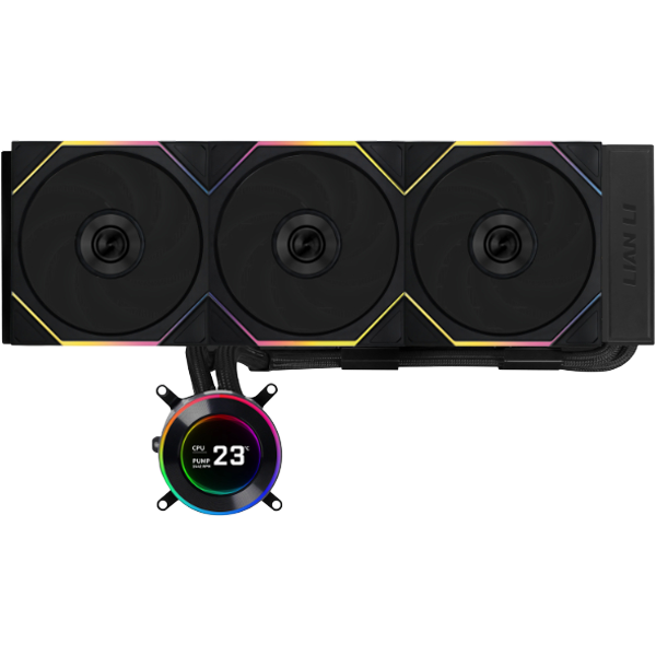 Lian Li HydroShift II LCD-C 360R 360mm AIO CPU Cooler - Black