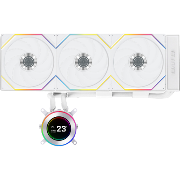 Lian Li HydroShift II LCD-C 360R 360mm AIO CPU Cooler - White