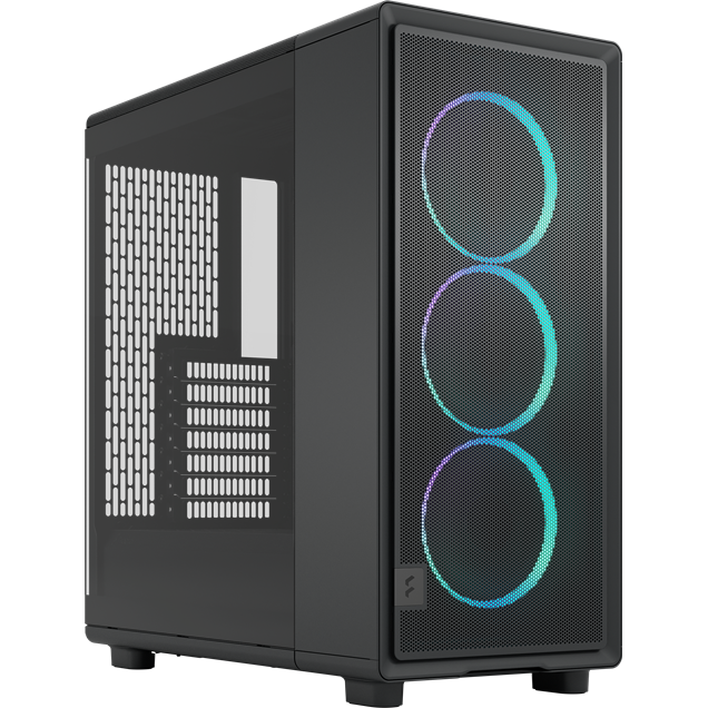 Fractal Epoch TG RGB Mid Tower Gaming Case - Black 