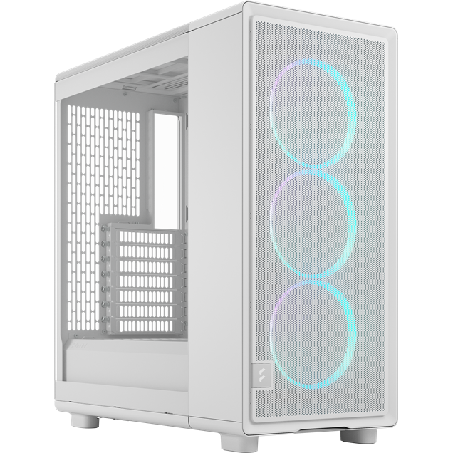 Fractal Epoch TG RGB Mid Tower Gaming Case - White 