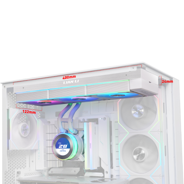 Lian Li HydroShift II LCD-C 360R All In One CPU Cooler 360mm