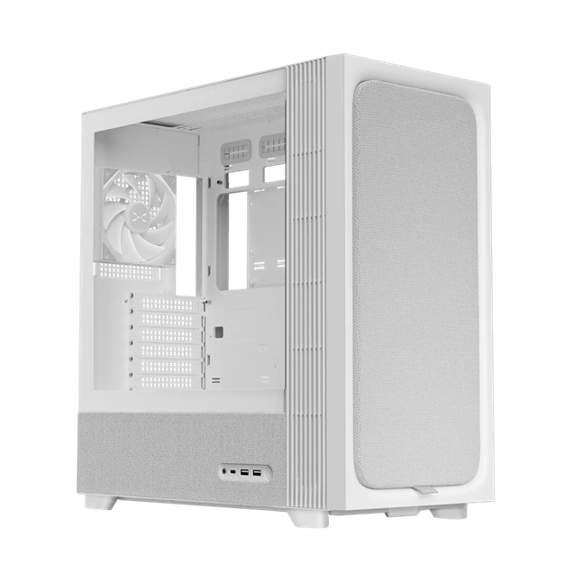 TRYX C-F500F-FM1E-G0W Mid Tower Gaming Case - White 