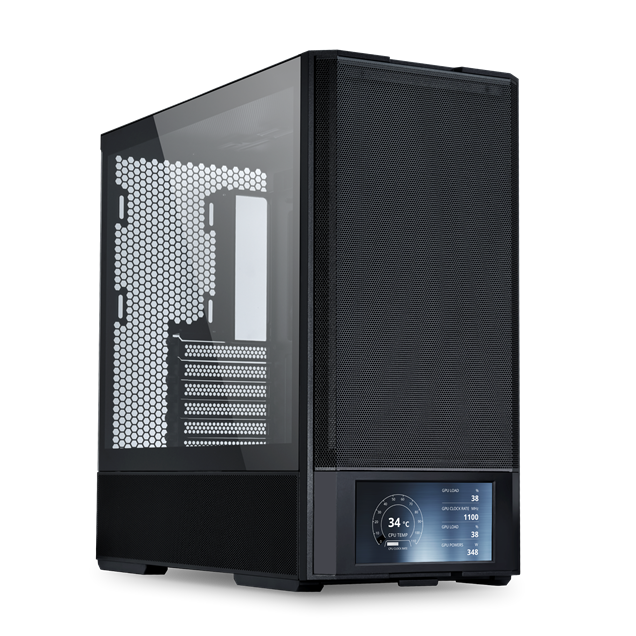 Lian Li LANCOOL 207 Digital Mid Tower Case - Black 