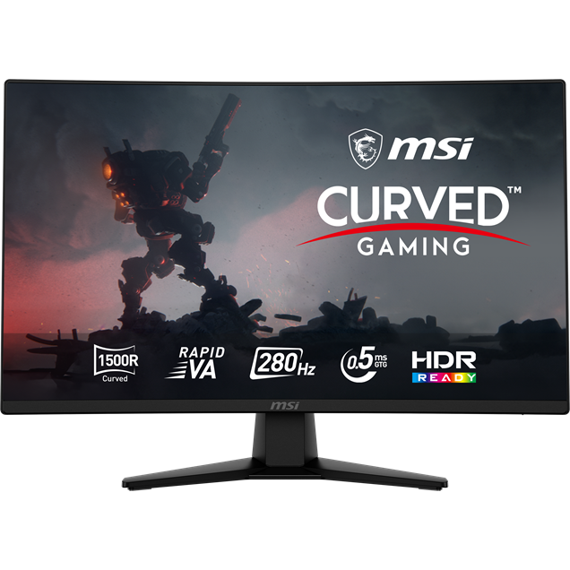 MSI MAG 274CXF 27" Curved Gaming Monitor - VA, 280Hz, 0.5ms, HDMI, DP