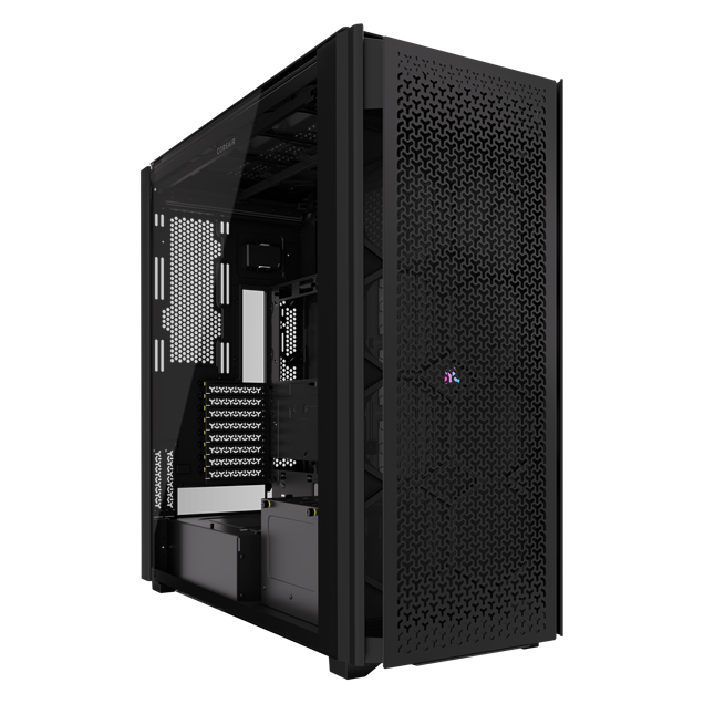 Corsair iCUE LINK 9000D RGB AIRFLOW Full Tower Gaming Case - Black 