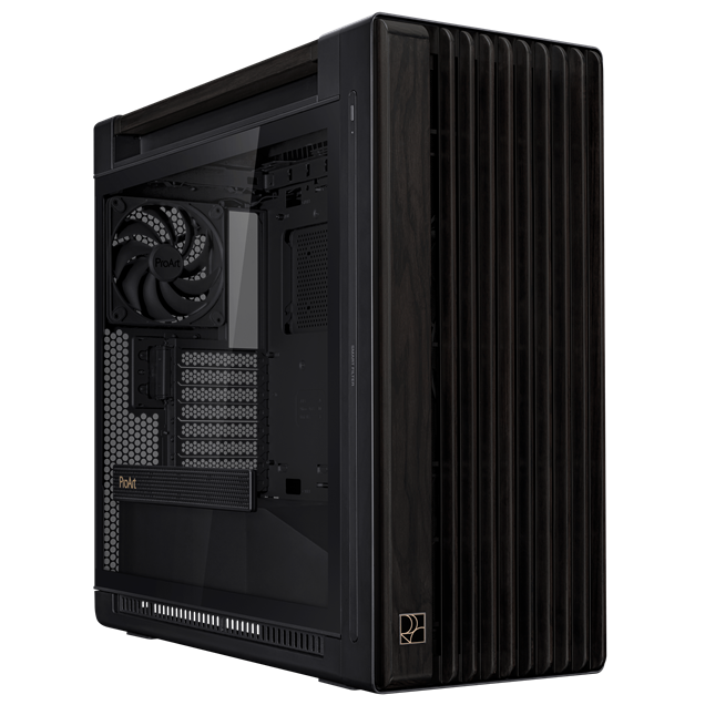 ASUS ProArt PA602 Wood Edition TG Mid Tower Case - Black 