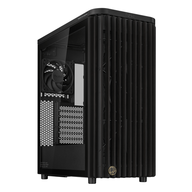 ASUS ProArt PA401 Wood Edition TG Mid Tower Case - Black 